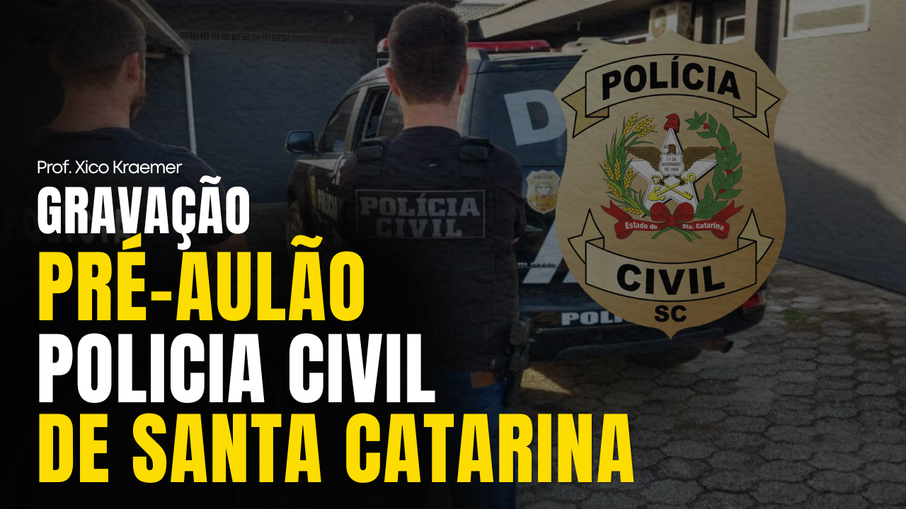 Capa do curso Pré-aulão da PCSC